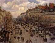 Camille Pissarro Boulevard Montaartre oil painting on canvas